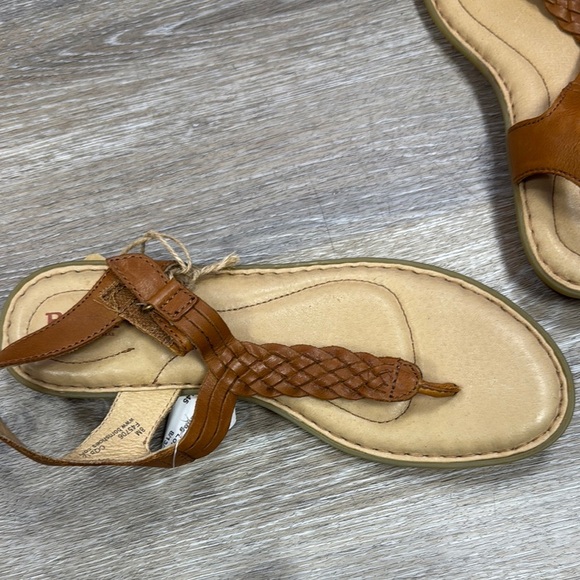 Born Braided Tan Sandals Size 8 NWT - Picture 3 of 4